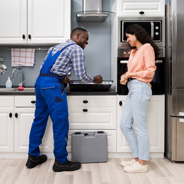 can you provide an estimate for cooktop repair before beginning any work in Thompsonville CT